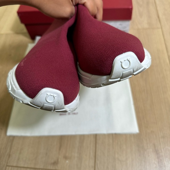 Salvatore Ferragamo Ninette Knit Sock Sneakers Size 8 - Picture 5 of 12